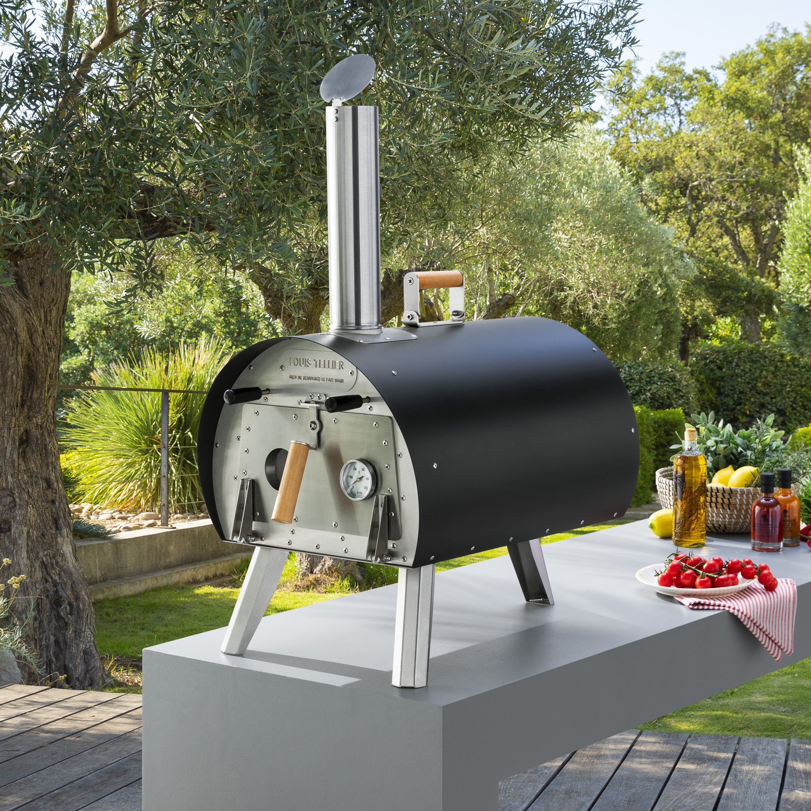 Outdoor wood-fired oven MARCEL